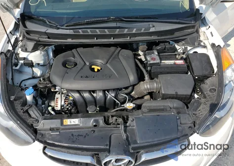 2013 Hyundai Elantra Gls from USA, damaged, VIN 5NPDH4AE0DH253775